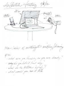 sketches and notes on app testing and development
